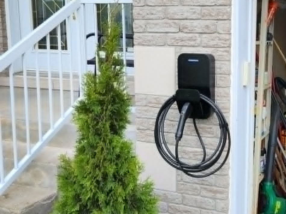 FLO EV charger installation